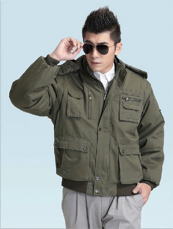 冬季可拆卸純棉工作服_冬季工作服定制廠(chǎng)家-工服美