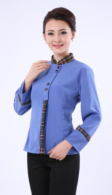 長(cháng)袖保潔服-藍