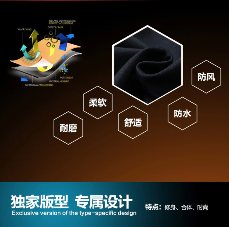 個(gè)性撞色拼接夾克