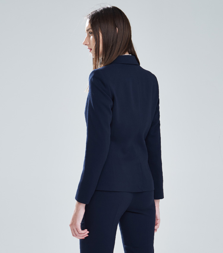 時(shí)尚修身女西服