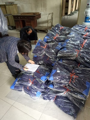 中鐵六局收貨人驗貨點(diǎn)數