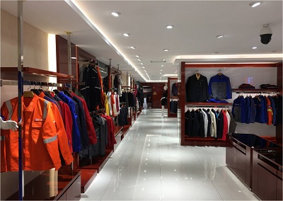 工服廠(chǎng)家的展廳