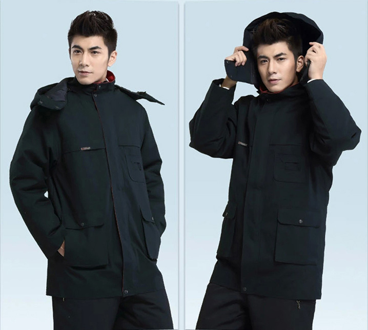 中長(cháng)款加厚棉服_冬季工作服定制廠(chǎng)家-工服美