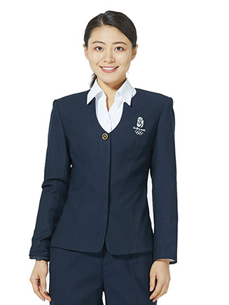 奧運大廈女職業(yè)裝