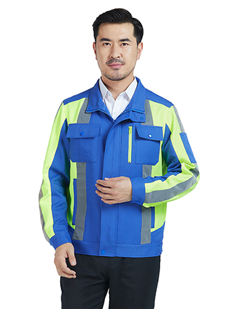 高亮反光秋季長(cháng)袖工作服